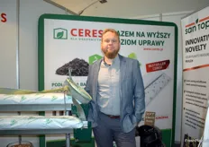 Bartosz Mazurczak from Ceres, a manufacturer of various fertilizers.